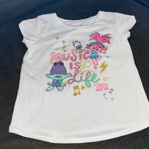 Trolls “Music is Life” Tee